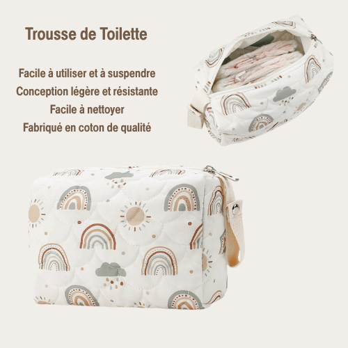 Trousse de toilette bébé imperméable