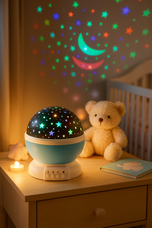 Veilleuse Projecteur Ciel Étoilé – Magie et Sérénité pour Petits et Grands