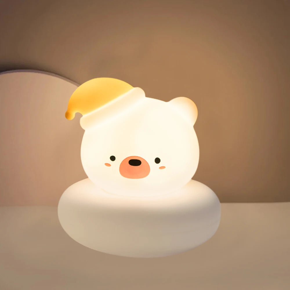 Veilleuse Animaux Mignons – Lumière Douce et Rassurante