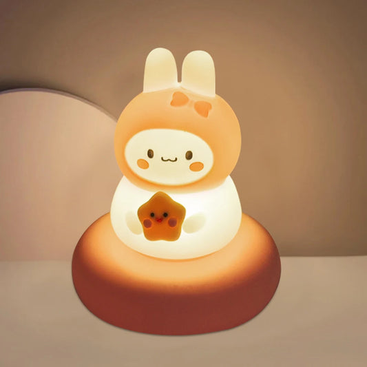 Veilleuse Animaux Mignons – Lumière Douce et Rassurante