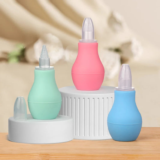 L’aspirateur nasale existe en 3 couleurs 