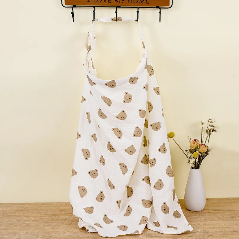 Tissu d’Allaitement Coton – Discrétion & Confort pour Maman et Bébé