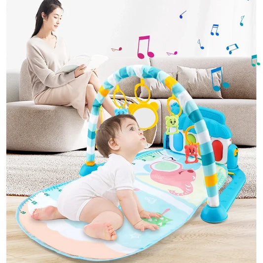 Tapis d’Éveil Musical Interactif – Éveil Sensoriel & Jeux Lumineux
