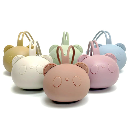Boîte de Rangement pour Tétine – Silicone Souple & Hygiénique