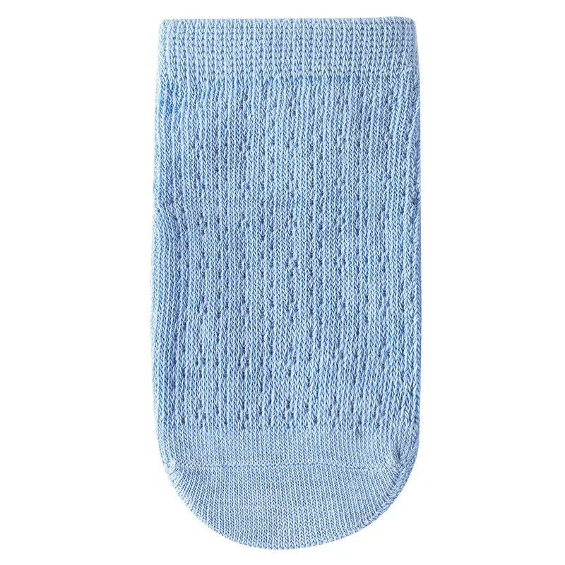 Chaussette courte bleue 