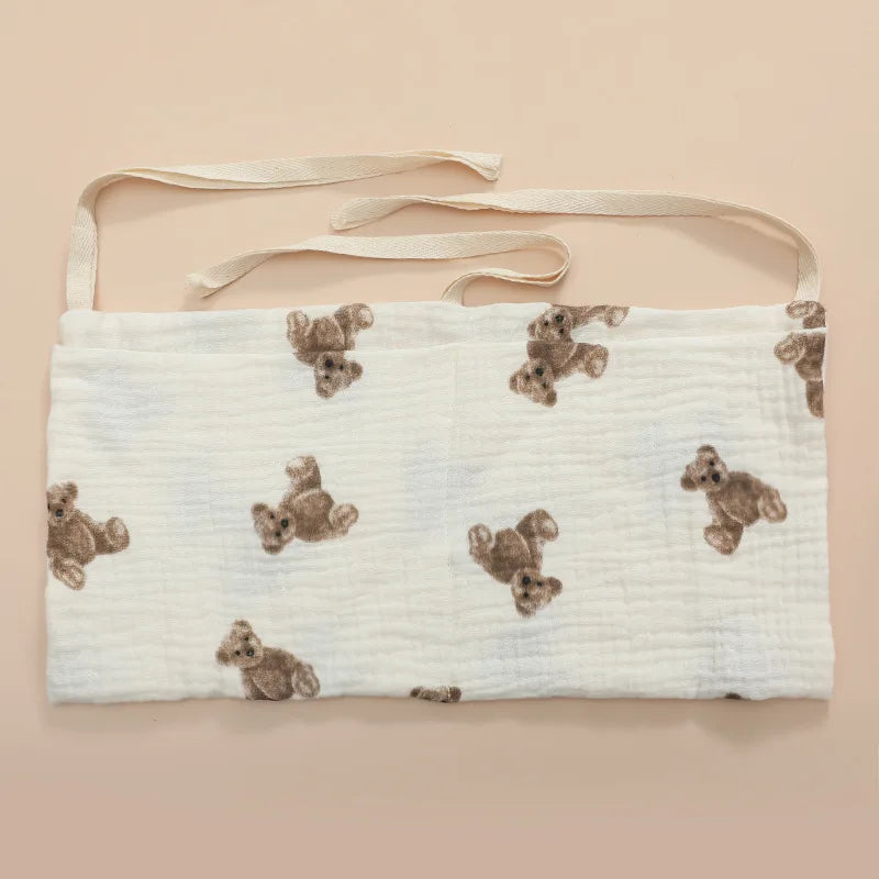 Organisateur avec petit ours mignon 
