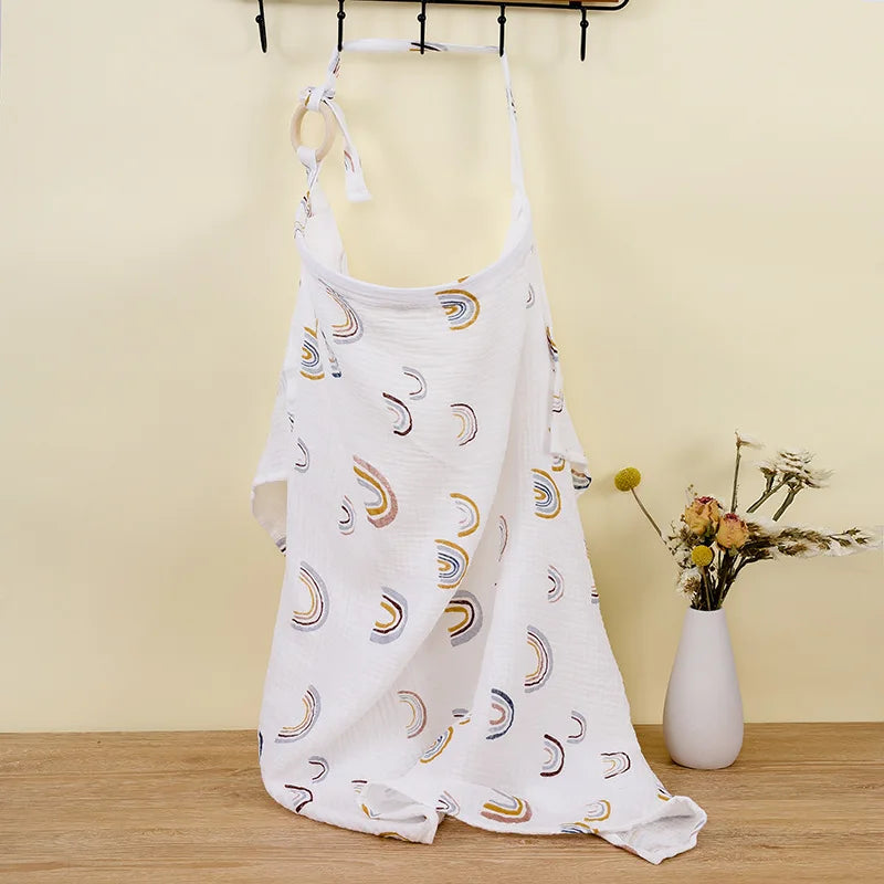 Tissu d’Allaitement Coton – Discrétion & Confort pour Maman et Bébé