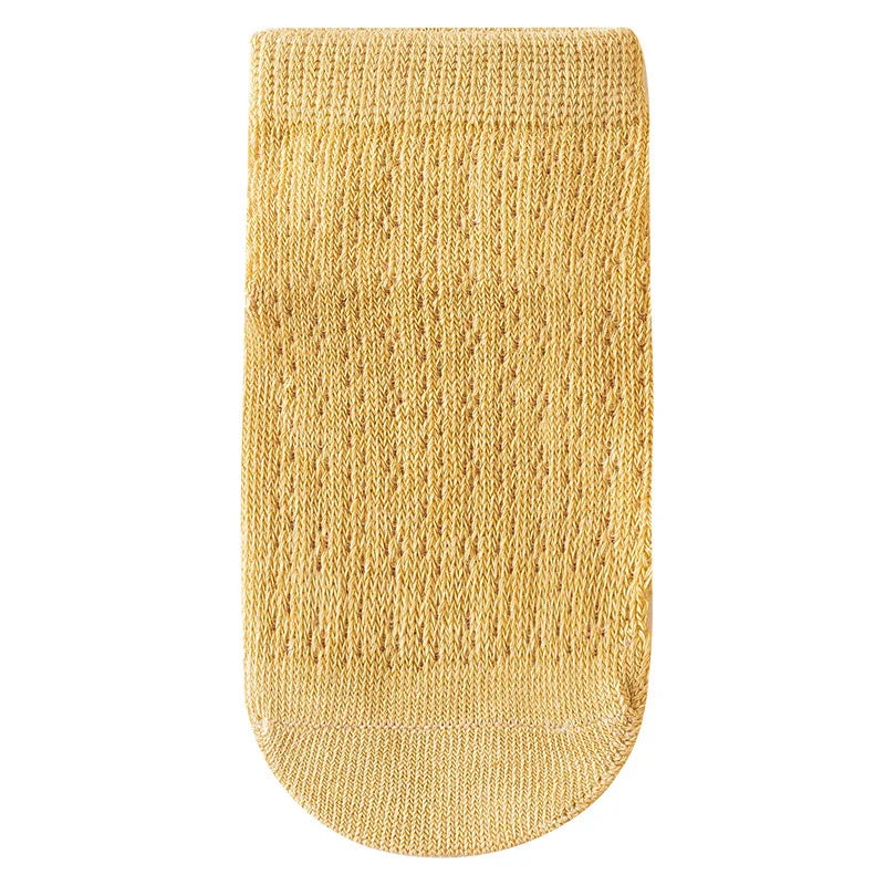 Chaussettes légère jaune 