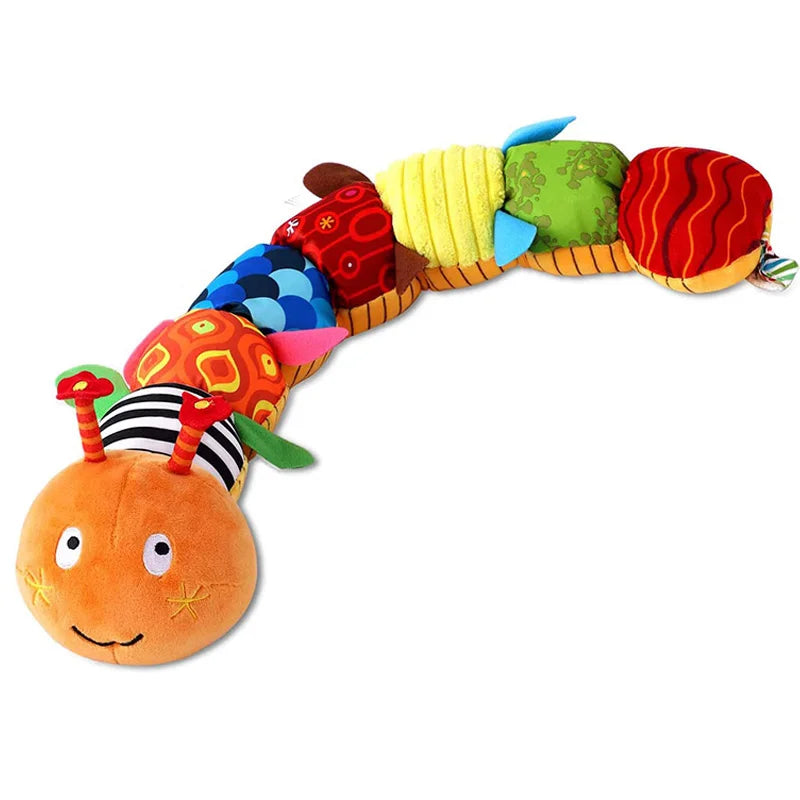 Peluche Chenille 60 cm – Éveil, Câlins & Joie au Quotidien