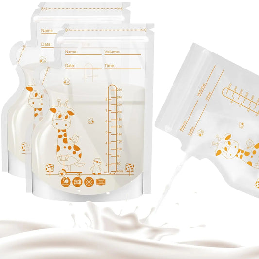 Sachets de Conservation du Lait Maternel 250ML - Pratiques, Sûrs et Sans Latex